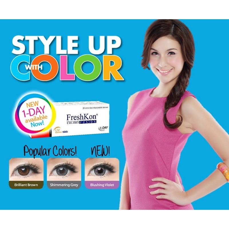 FreshKon Colors Fusion 1 Day color Contact lens